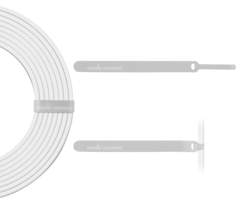 Кабель Moshi Gigabit Ethernet Cat 6 Cable (White) 99MO023129 фото
