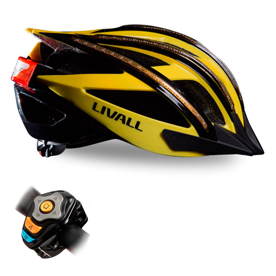 Розумний шолом Livall Bling Helmet BH100 (Yellow) + Контролер Livall Bling Jet BJ100 M фото