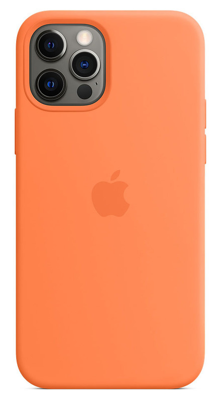 Чохол Apple Silicone Case with MagSafe (Kumquat) MHL83ZM/A для iPhone 12 Pro Max фото