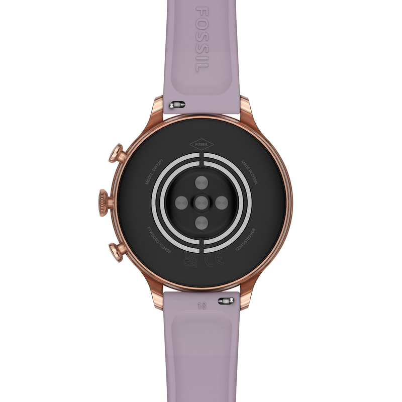Смарт-часы Fossil Gen 6 42 mm Purple Silicone (FTW6080) фото