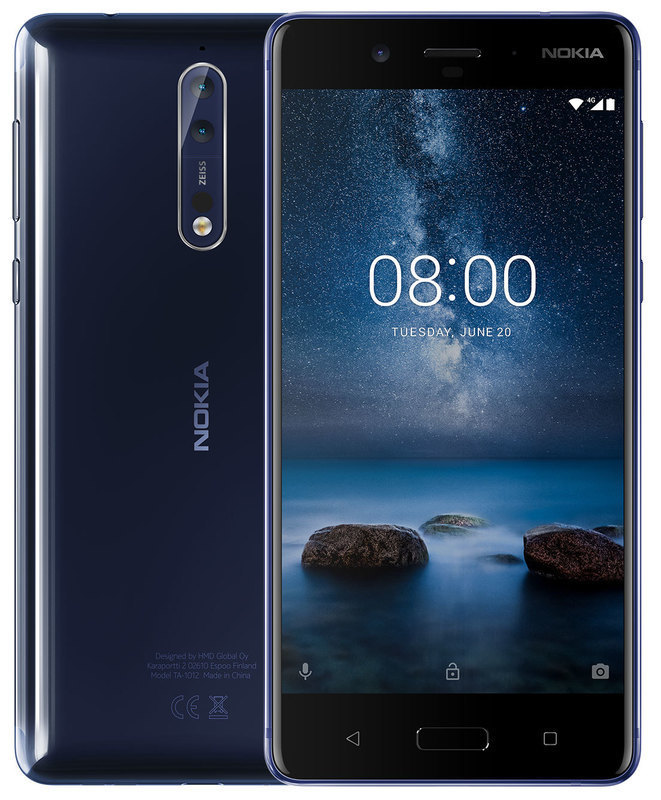 Nokia 8 Dual SIM (Blue) фото