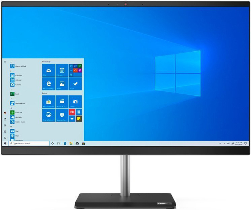 Моноблок Lenovo V50a 24IMB AIO Black (11FJ004WUA) - фото - №0