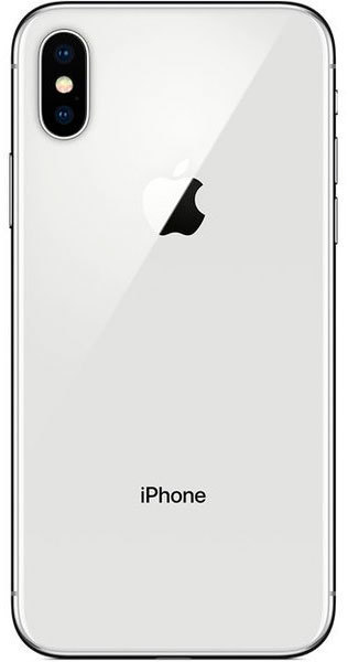 Apple iPhone X 256Gb Silver (MQAG2) - фото - №3