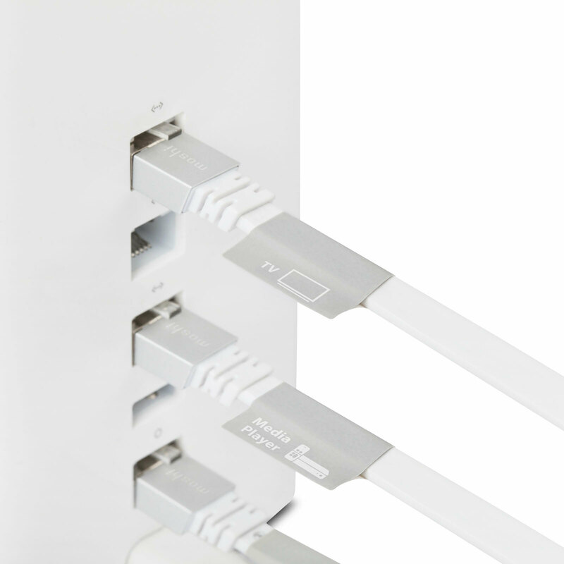Кабель Moshi Gigabit Ethernet Cat 6 Cable (White) 99MO023129 фото