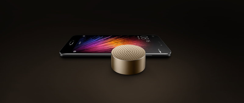 Акустика Xiaomi Mi Portable BT Speaker (Gold) фото