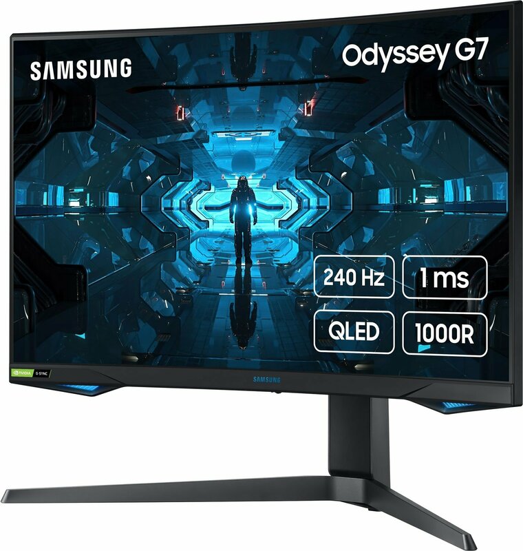 Монітор CURVED 27" Samsung Odyssey G7 (LC27G75TQSIXCI) фото