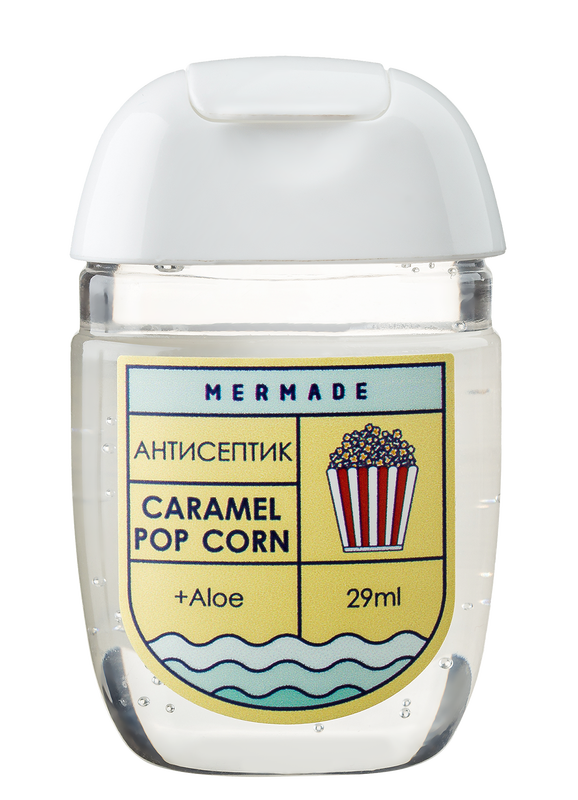 Антисептик для рук Mermade - Caramel Popcorn 29 ml MR0023 фото