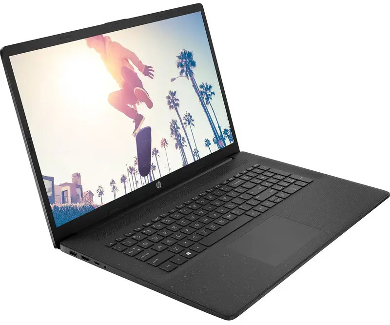 Ноутбук HP 17-cn4025ua Jet Black (B9PL6EA) - фото - №1