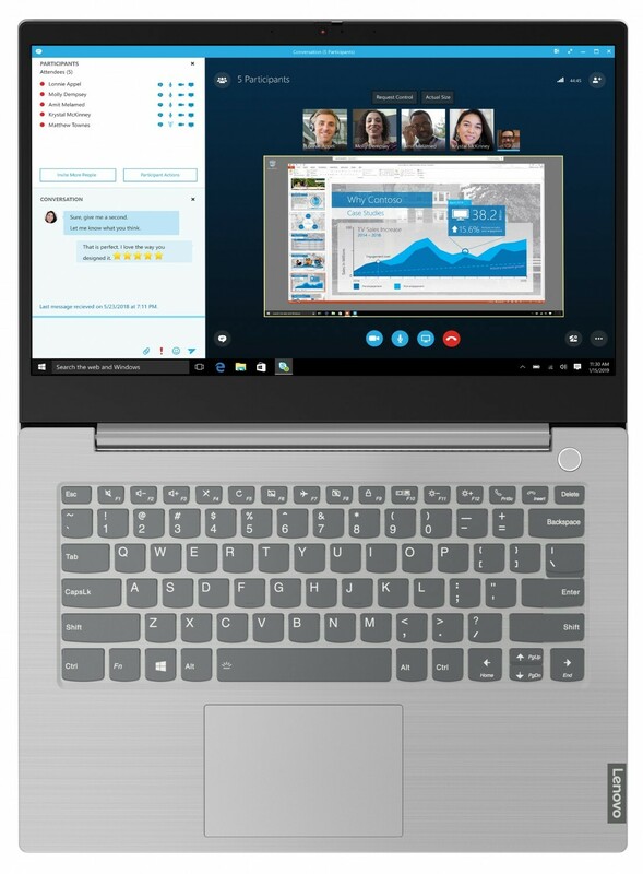 Ноутбук Lenovo ThinkBook 14 Grey (20SL00F2RA) - фото - №7