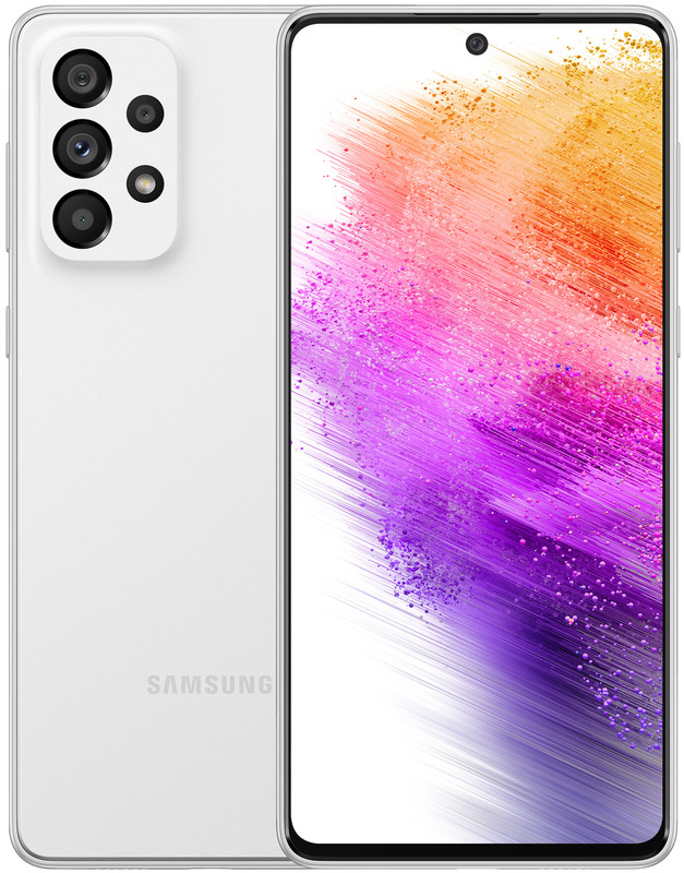 Samsung Galaxy A73 2022 A736B 8/256GB White (SM-A736BZWHSEK) фото