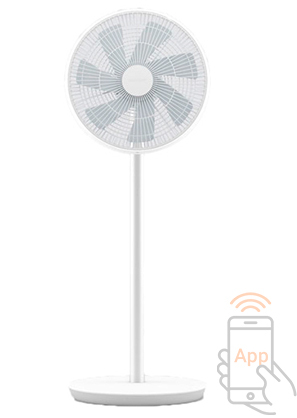 Підлоговий вентилятор SmartMi DC Electric Fan ZLBPLDS02ZM (White) фото