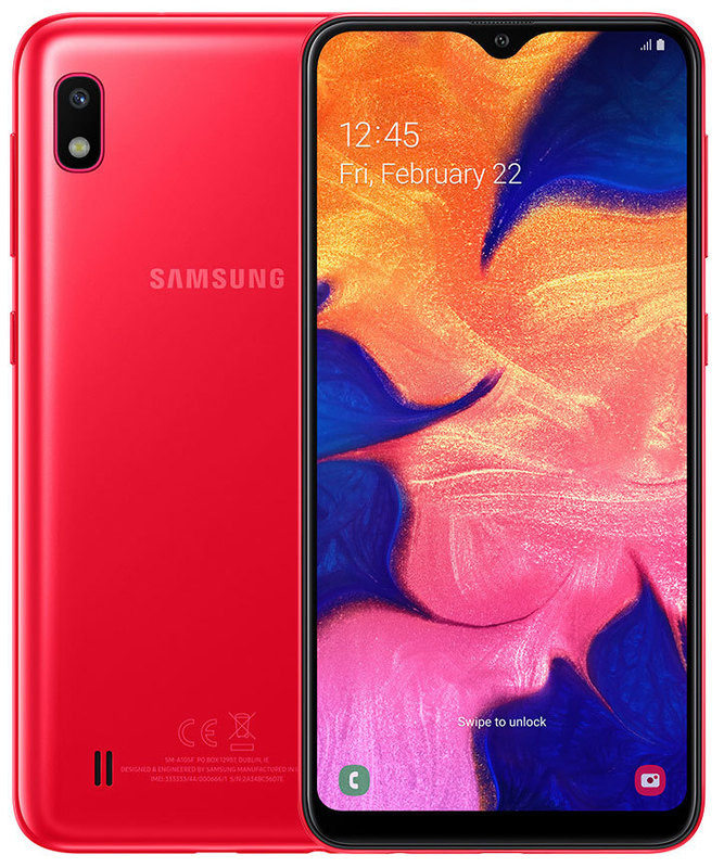 Samsung Galaxy A10 2019 A105F 2/32Gb Red (SM-A105FZRGSEK) - фото - №0