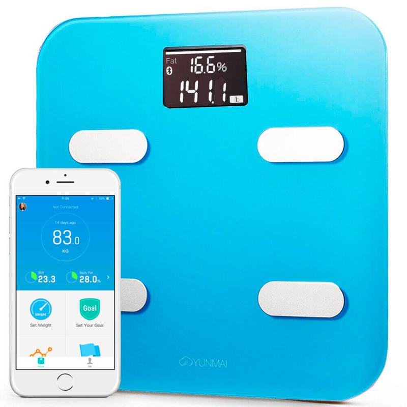 Смарт-весы YUNMAI Color Smart Scale (M1302-BL) Blue фото