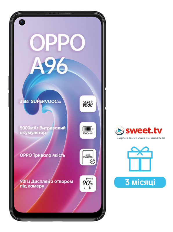 OPPO A96 6/128GB (Starry Black) фото