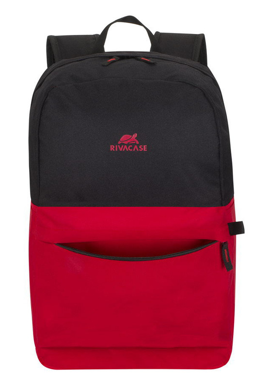 Рюкзак RivaCase для ноутбука 15.6" (Black/pure red) 5560 - фото - №12