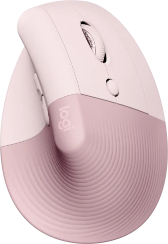Миша Logitech Lift Vertical Ergonomic (Pink) 910-006478 - фото - №0