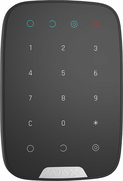 Клавіатура до охоронного комплексу Ajax KeyPad 000005653 (Black) фото