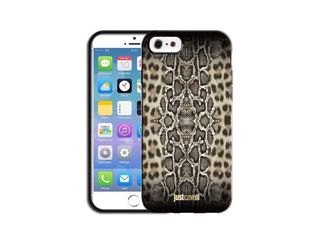 Чохол-накладка Puro для iPhone 6 / 6S JC "Python Leopard" (коричневий) - фото - №2