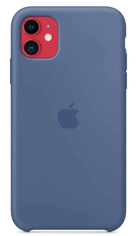 Чохол Apple Silicone Case (Linen Blue) MY1A2ZM/A для iPhone 11 фото