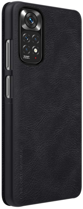 Чохол для Redmi Note 11 Nillkin Qin Leather Case (Black) фото