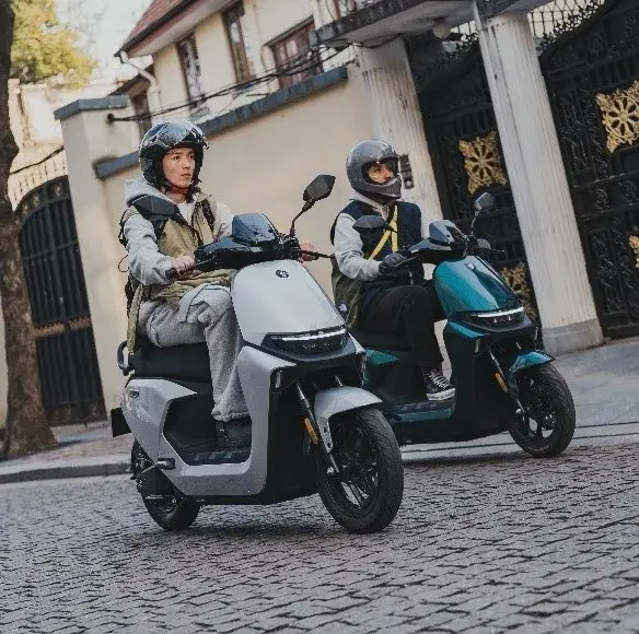 Электроскутер SEGWAY Ninebot M85C (gray) - фото - №3