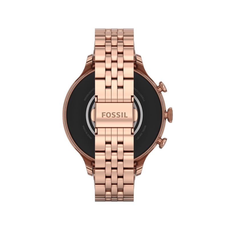 Смарт-годинник Fossil Gen 6 42 mm Rose Gold-Tone Stainless Steel (FTW6077) фото
