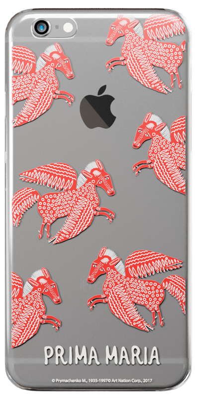 Чехол-накладка Prima Maria Сказочные Пегасы для iPhone 6/6S Plus фото