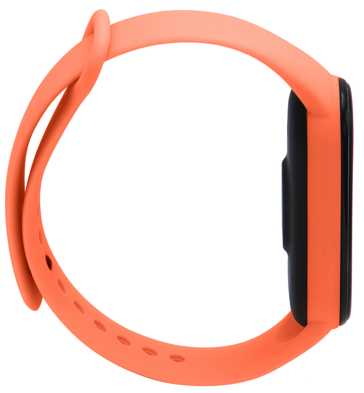 Ремешок для фитнес-трекера Xiaomi Mi Band 5 Silicone (Orange) фото