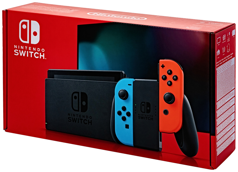 Игровая консоль Nintendo Switch Neon (Blue/Red) фото