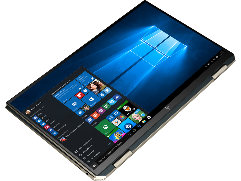 Ноутбук HP Spectre x360 Convertible 13-aw2016ur Poseidon Blue (37B46EA) фото