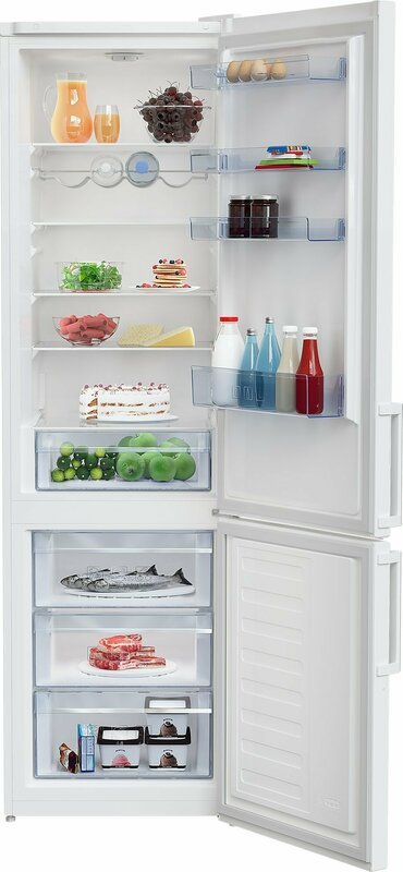 Двухкамерный холодильник Beko RCSA406K31W фото