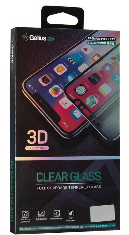 Защитное стекло для Xiaomi Redmi Note 11 Gelius Pro 3D Black фото