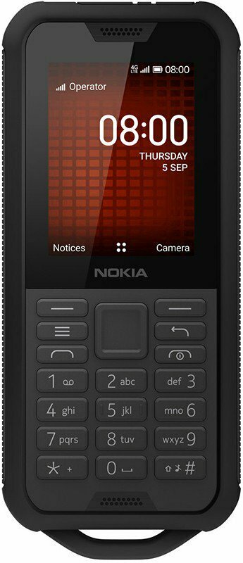 Nokia 800 Tough Dual Sim (Black) - фото - №0
