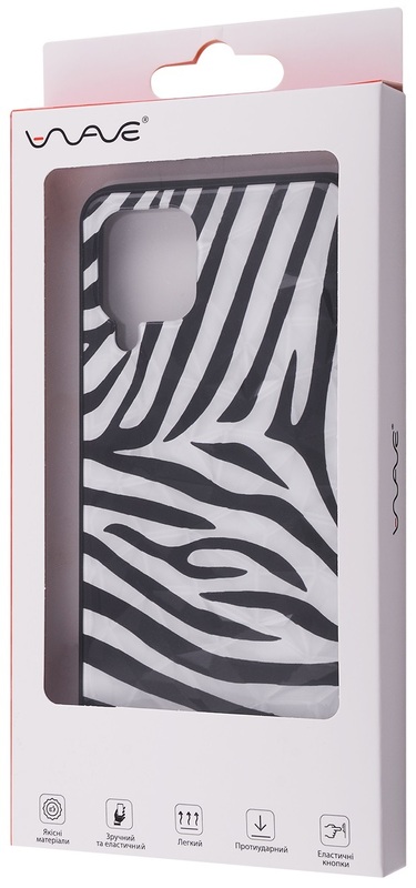 Чохол для Samsung A22/M32 WAVE Trends Case (Zebra) фото