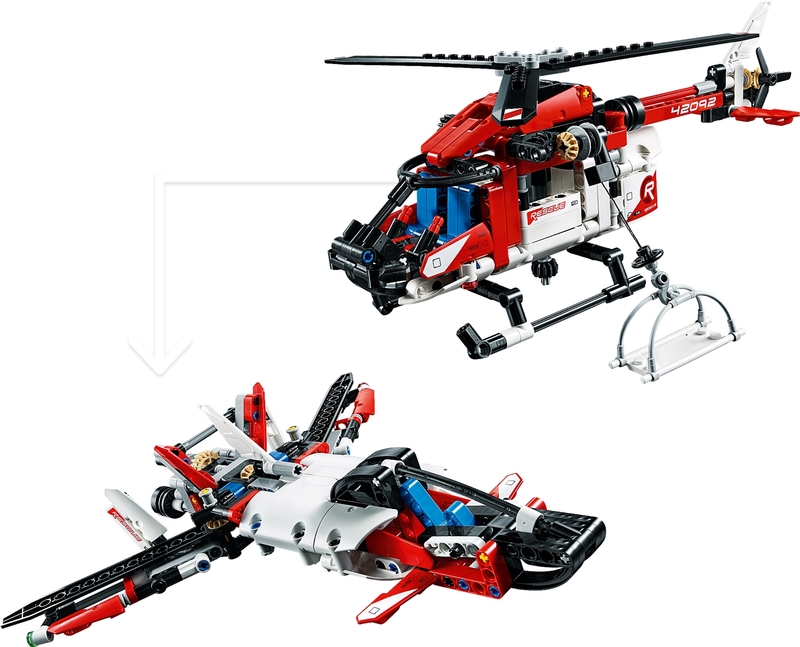Конструктор LEGO Technic Рятувальний вертоліт 42092 фото