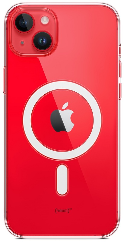 Чохол Apple Clear Case with MagSafe MPU43ZE/A для iPhone 14 Plus фото