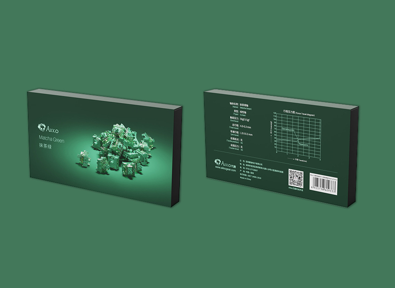 Набір механічних перемикачів AKKO Akko CS 45pcs pack (Matcha Green) ASWITCHES_AMG фото