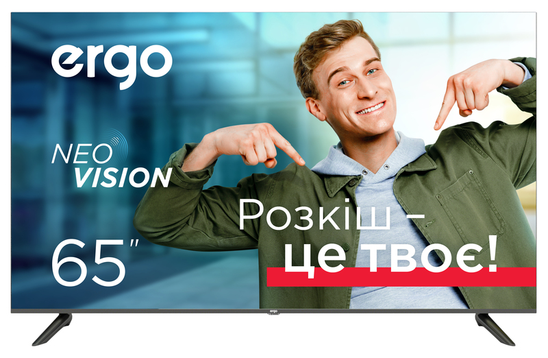 Телевизор Ergo 65" UHD 4K Smart TV (65DUS8000) фото