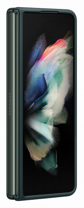 Чохол для Samsung Fold 3 Silicone Cover (Green) EF-PF926TGEGRU фото