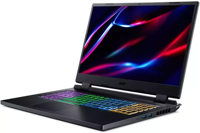 Ноутбук Acer Nitro 5 AN517-55 Obsidian Black (NH.QLGEU.00D) фото