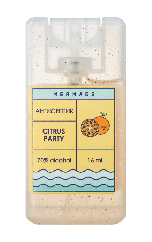Антисептик-спрей для рук Mermade - Citrus Party 16 ml MRA0007S фото
