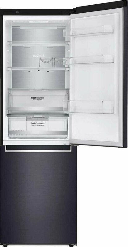 Двокамерний холодильник LG GA-B459SBUM фото