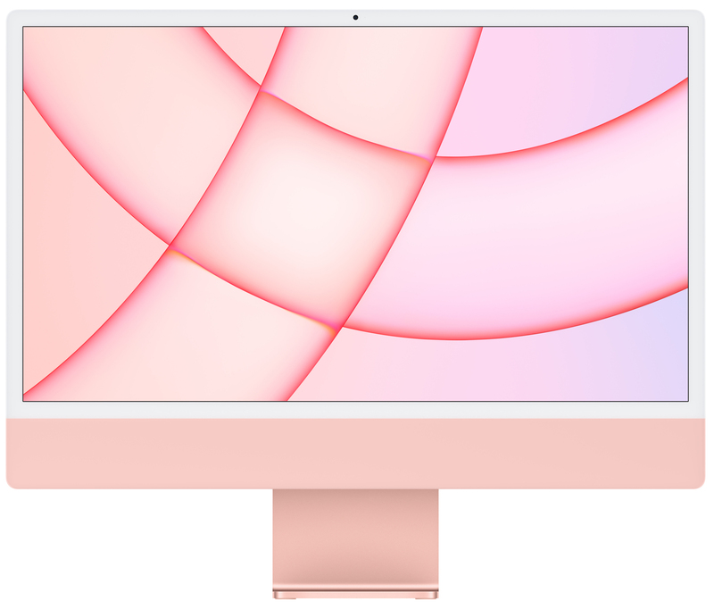 Apple iMac M1 24" 4.5K 256GB 8GPU Pink (MGPM3) 2021 фото