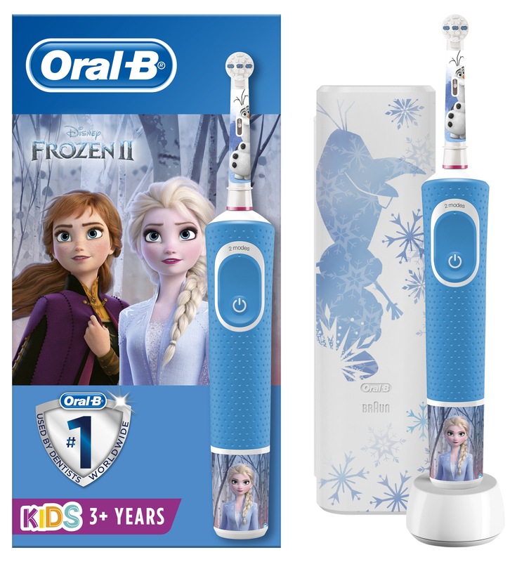 Електрична зубна щітка ORAL-B Kids Stage Power D100 Frozen Gift Limited Edition (4210201310327) фото