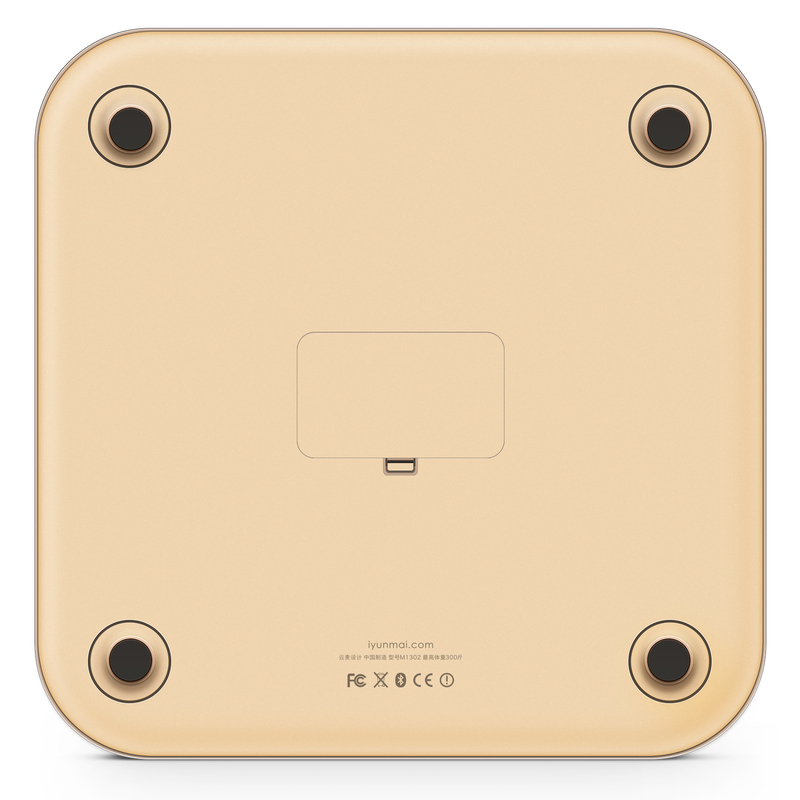 Смарт-ваги YUNMAI Color Smart Scale (M1302-GD) Gold фото