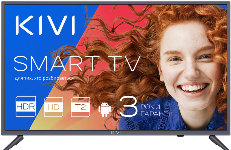KIVI 32" HD Ready Smart TV (32HR50GU) - фото - №0