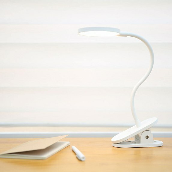 Настольная лампа с аккумулятором Yeelight J1 LED Clip-On Table Lamp 1500 mAh (YLTD10YL) фото