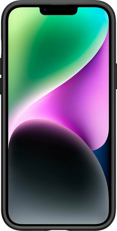 Чeхол для iPhone 14 Plus Spigen Liquid Air (Matte Black) - фото - №1