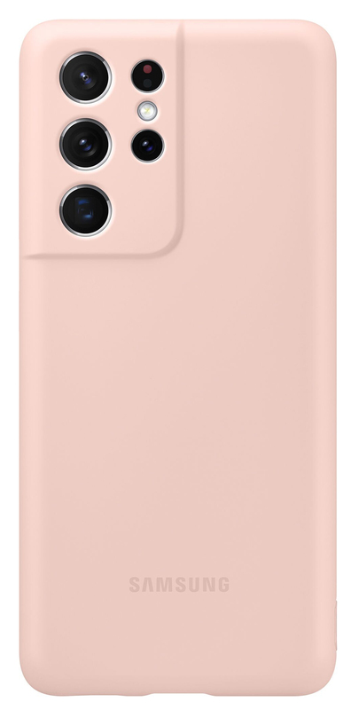 Чехол Samsung Silicone Cover (Pink) EF-PG998TPEGRU для Samsung Galaxy S21 Ultra фото