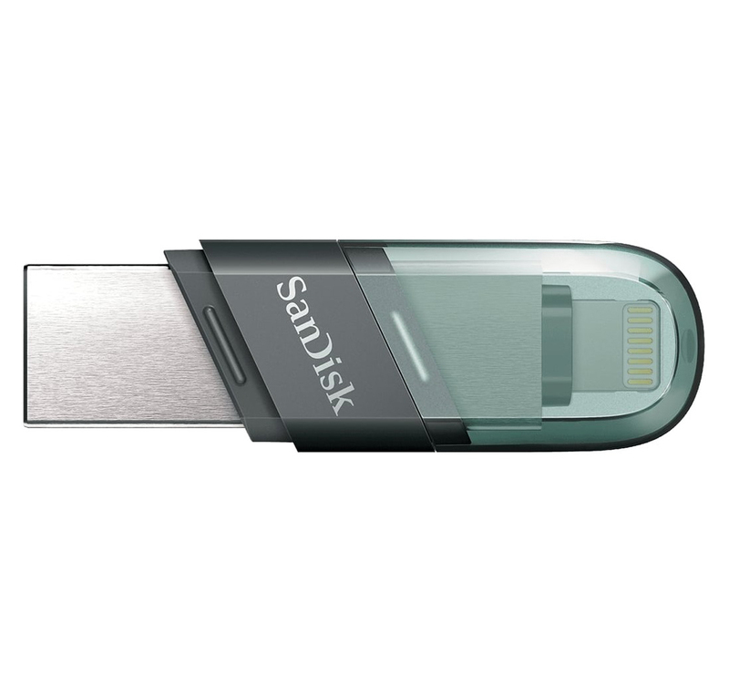 Флеш-пам'ять SanDisk iXpand Flip 128GB USB 3.1/Lightning SDIX90N-128G-GN6NE фото